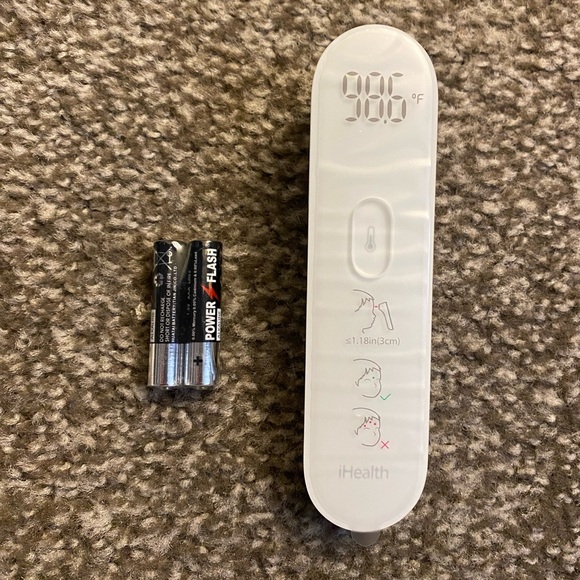 iHeallth P3 Infrared No-Touch Forehead Thermometer Brand New - Picture 5 of 6